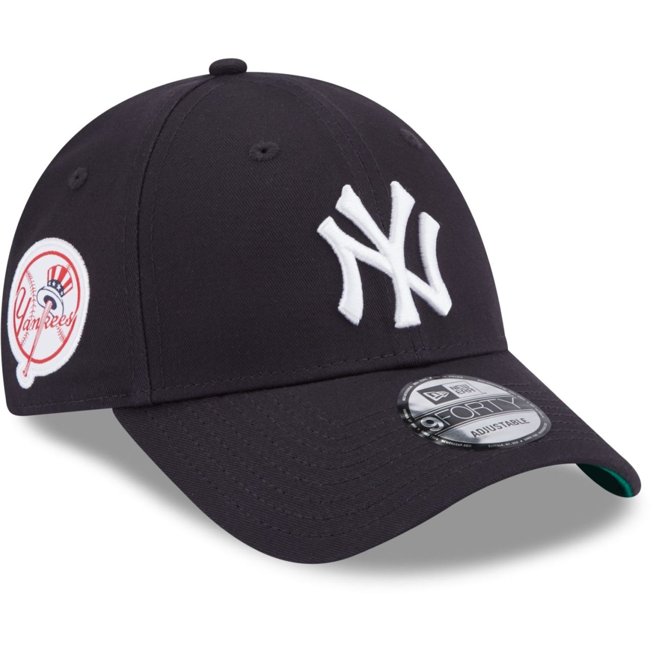 New Era 9Forty Strapback Cap - SIDE PATCH New York Yankees von New Era