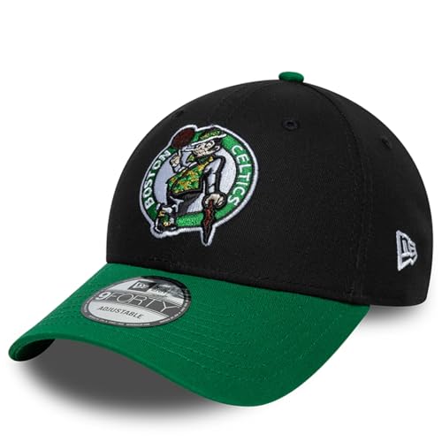New Era 9Forty Strapback Cap - Side Patch Boston Celtics von New Era