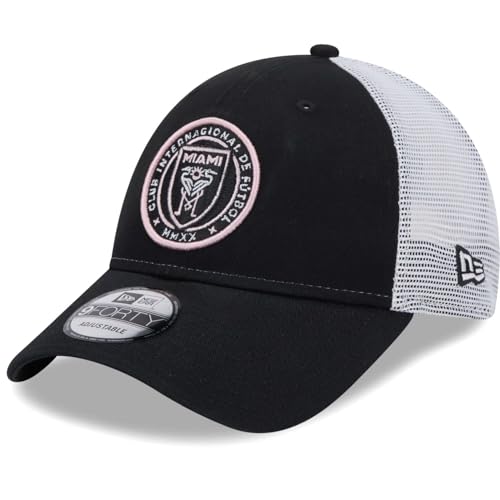 New Era 9Forty Trucker Cap - MLS Inter Miami schwarz von New Era