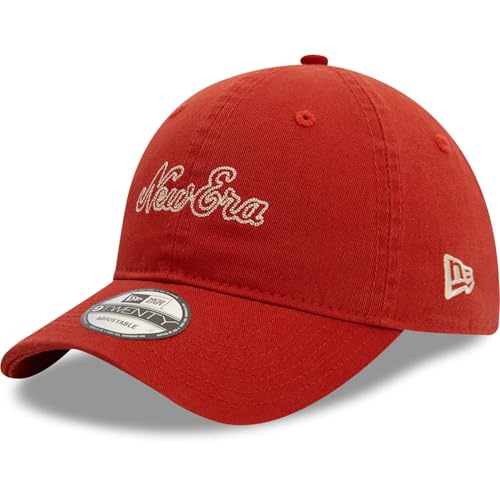New Era 9Twenty Adjustable Cap - Brand Stitch Rusty von New Era
