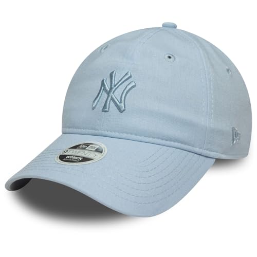 New Era 9Twenty Damen Cap - LEINEN New York Yankees Sky von New Era