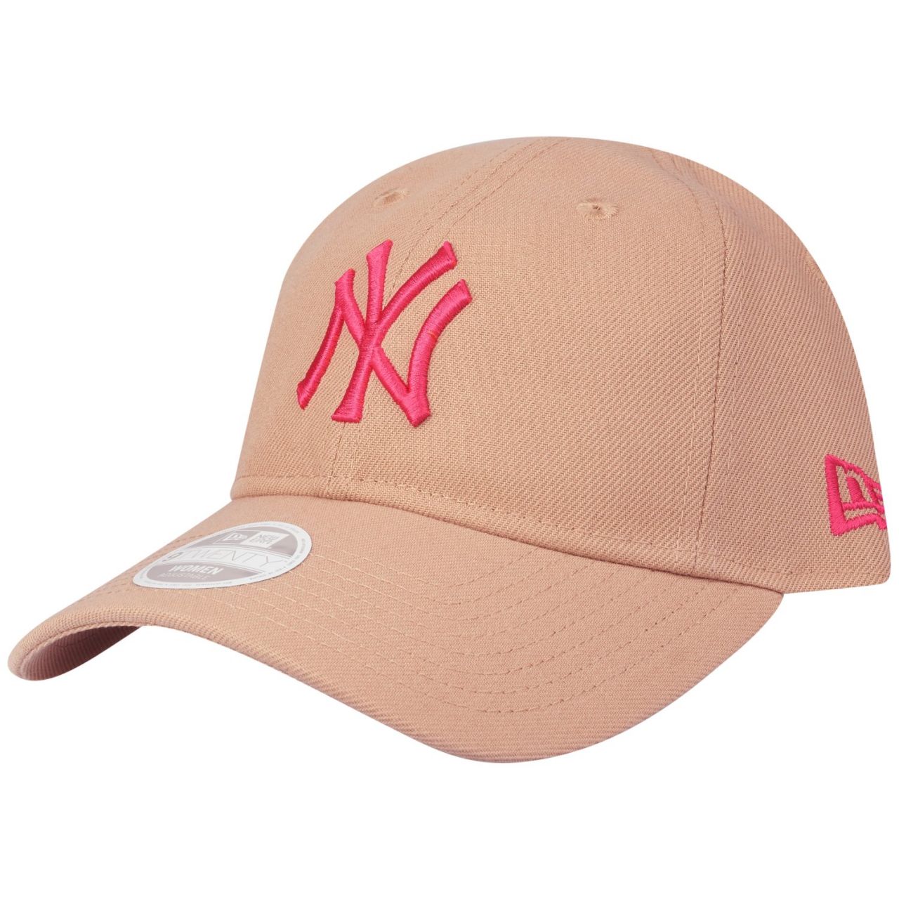 New Era 9Twenty Damen Cap New York Yankees camel beige pink von New Era