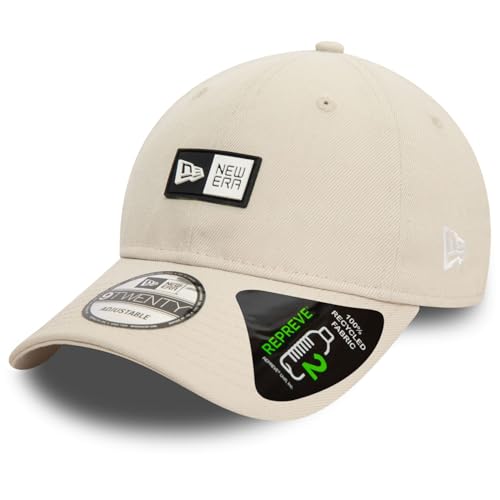 New Era 9Twenty Strapback Cap - Silicon Patch Stone beige von New Era