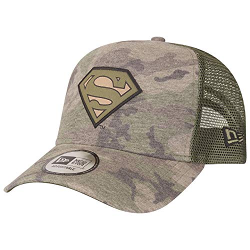New Era A-Frame Adjustable Trucker Cap - Superman Wood camo von New Era