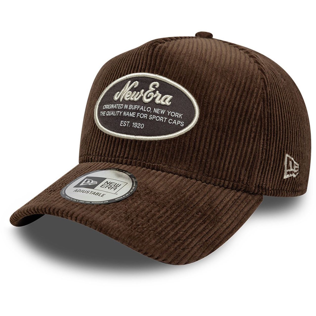 New Era A-Frame KORD Trucker Cap - BRAND PATCH braun von New Era