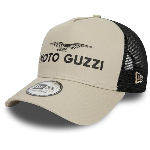 New Era A-Frame Trucker Cap - Moto Guzzi Stone beige von New Era