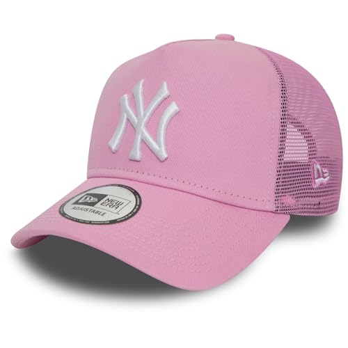 New Era Adjustable Mesh Trucker Cap - New York Yankees pink von New Era