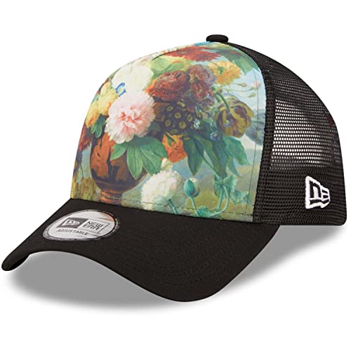 New Era Adjustable Trucker Cap - LOUVRE Floral von New Era
