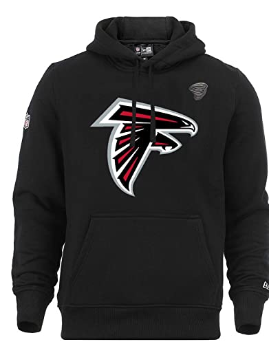 New Era American Football Pullover Team Logo Atlanta Falcons schwarz Hoody mit CapSpin Pin - L von New Era