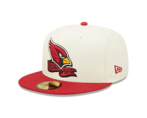New Era Arizona Cardinals NFL 2022 Sideline Chrome White 59Fifty Basecap - 7 1/8-57cm (M) von New Era