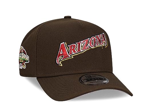 New Era Arizona Diamondbacks World Series 2001 Brown Classic A Frame 9 Forty Snapback Cap von New Era