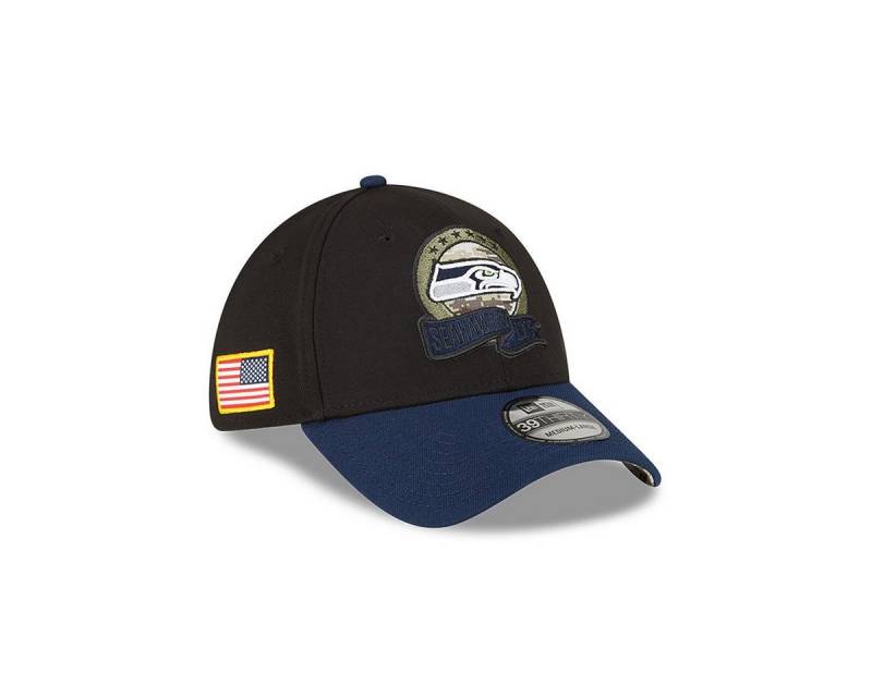 New Era Baseball Cap 39THIRTY NFL22 Salute To Service Seattle Seahawks von New Era