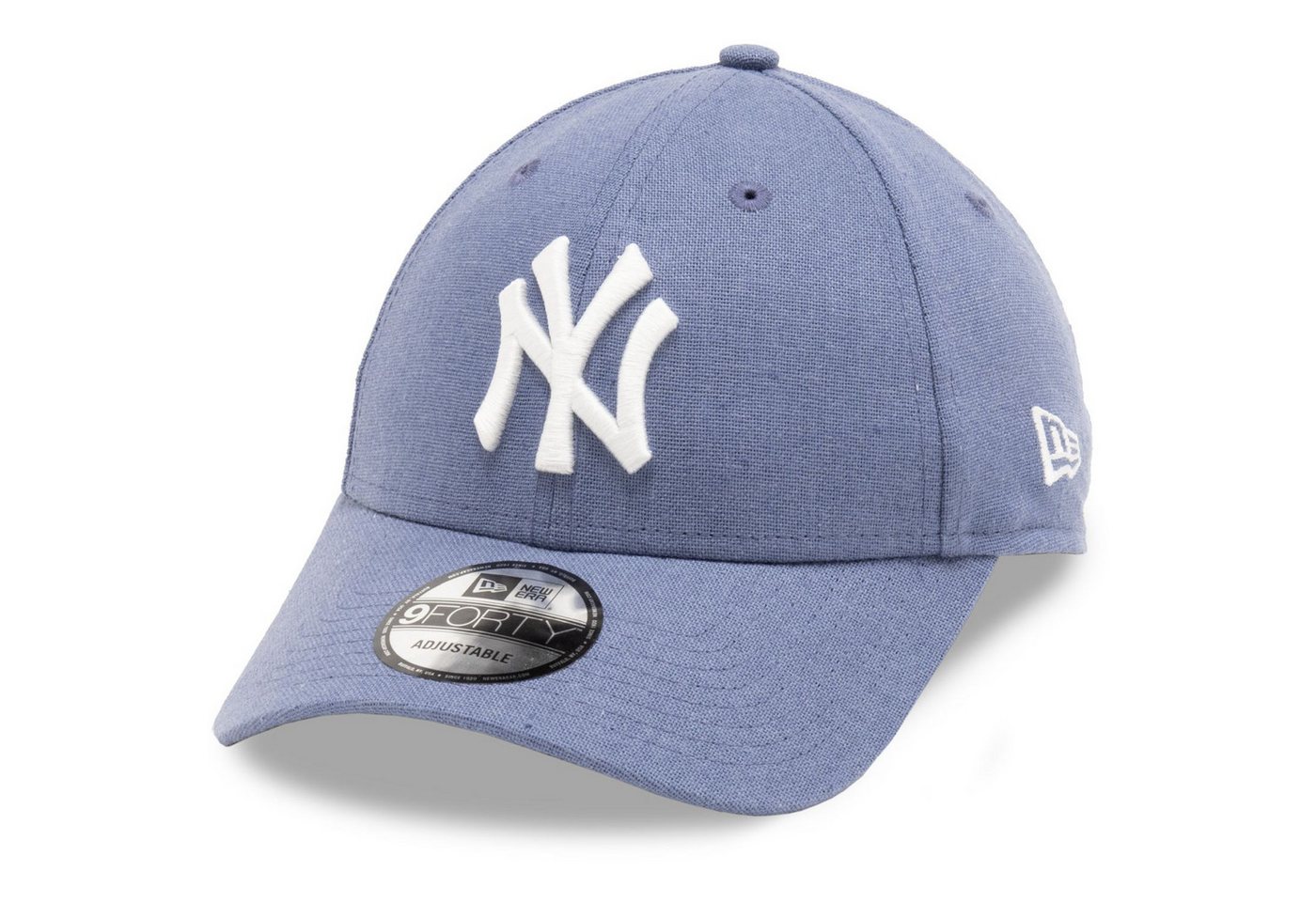 New Era Baseball Cap 9Forty Strapback LEINEN New York Yankees slate von New Era