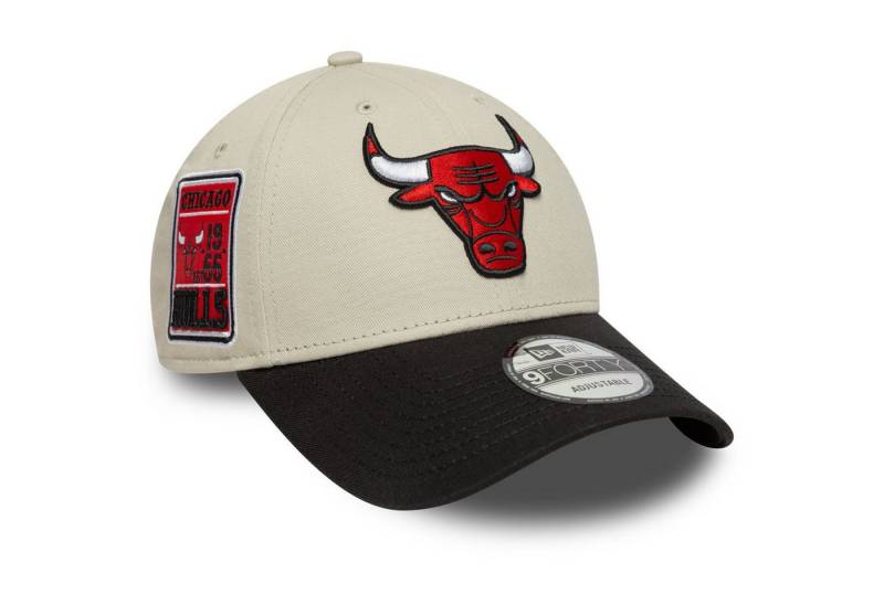 New Era Baseball Cap 9Forty Strapback SIDE PATCH Chicago Bulls von New Era