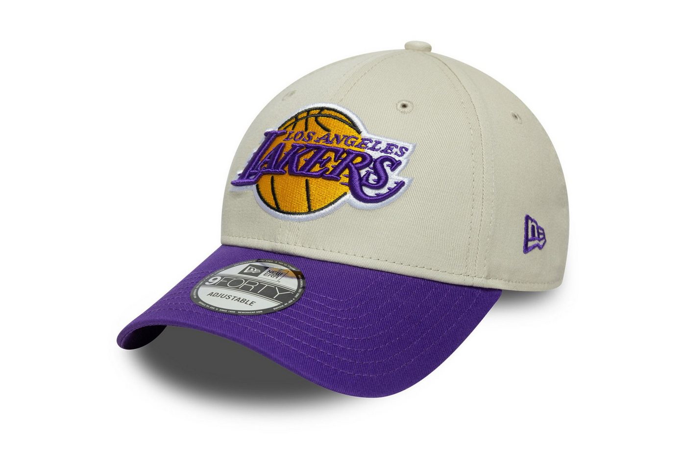 New Era Baseball Cap 9Forty Strapback SIDE PATCH Los Angeles Lakers von New Era