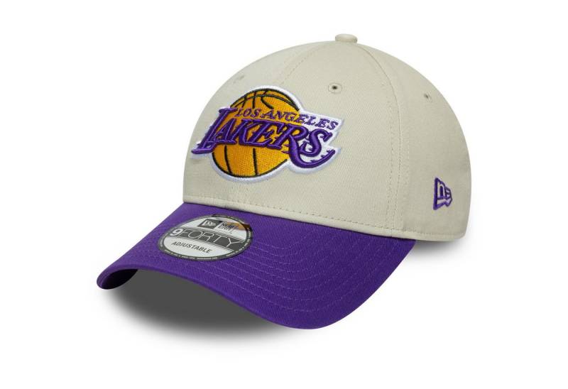 New Era Baseball Cap 9Forty Strapback SIDE PATCH Los Angeles Lakers von New Era