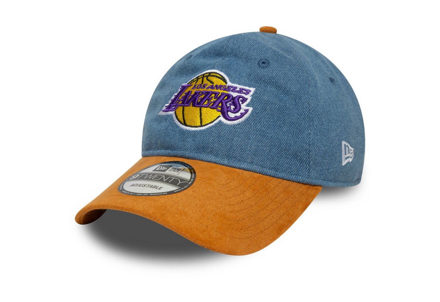New Era Baseball Cap 9Twenty Strapback DENIM Los Angeles Lakers von New Era