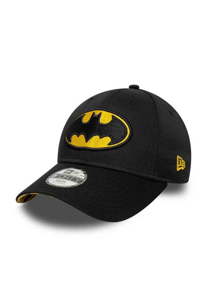 New Era Baseball Cap Batman Logo Kids 9Forty Youth Cap New Era Schwarz (1-St) von New Era