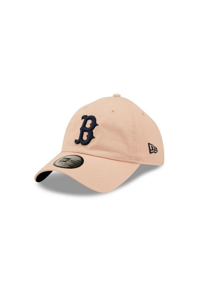 New Era Baseball Cap Boston Red Sox MLB Washed Patch Rosa Verstellbare 9Twenty Casual Class (1-St) von New Era