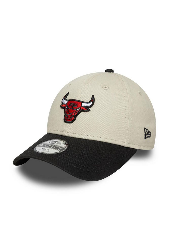 New Era Baseball Cap Chicago Bulls New Era 9Forty Color Block Kids Cap Beige (1-St) von New Era