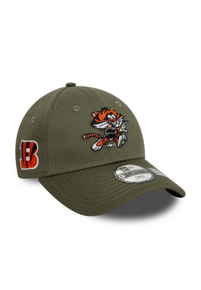 New Era Baseball Cap Cincinnati Bengals NFL Mascot Grün Verstellbare 9Forty Cap für Kinder (1-St) von New Era