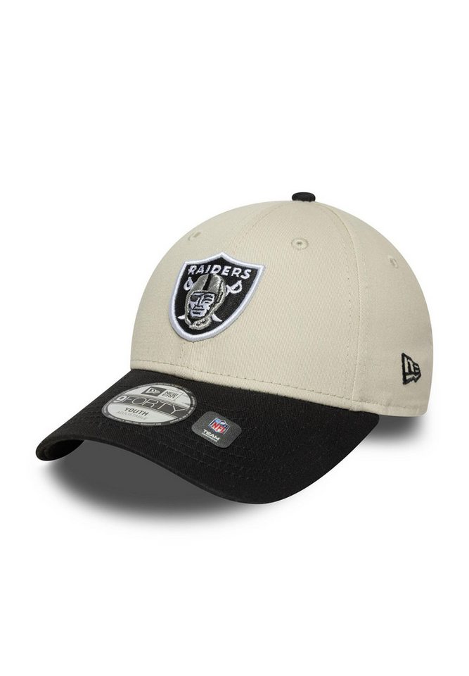 New Era Baseball Cap Las Vegas Raiders New Era 9Forty Color Block Kids Cap Beige (1-St) von New Era
