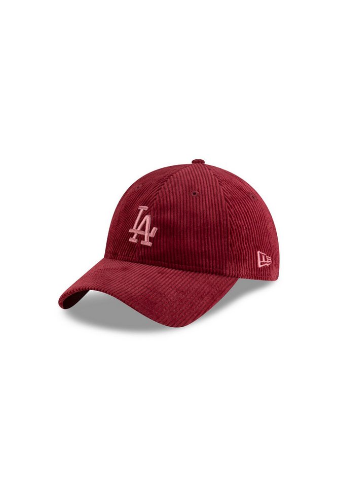 New Era Baseball Cap Los Angeles Dodgers MLB Womens Cord Rot Verstellbare 9Twenty Damen Cap (1-St) von New Era