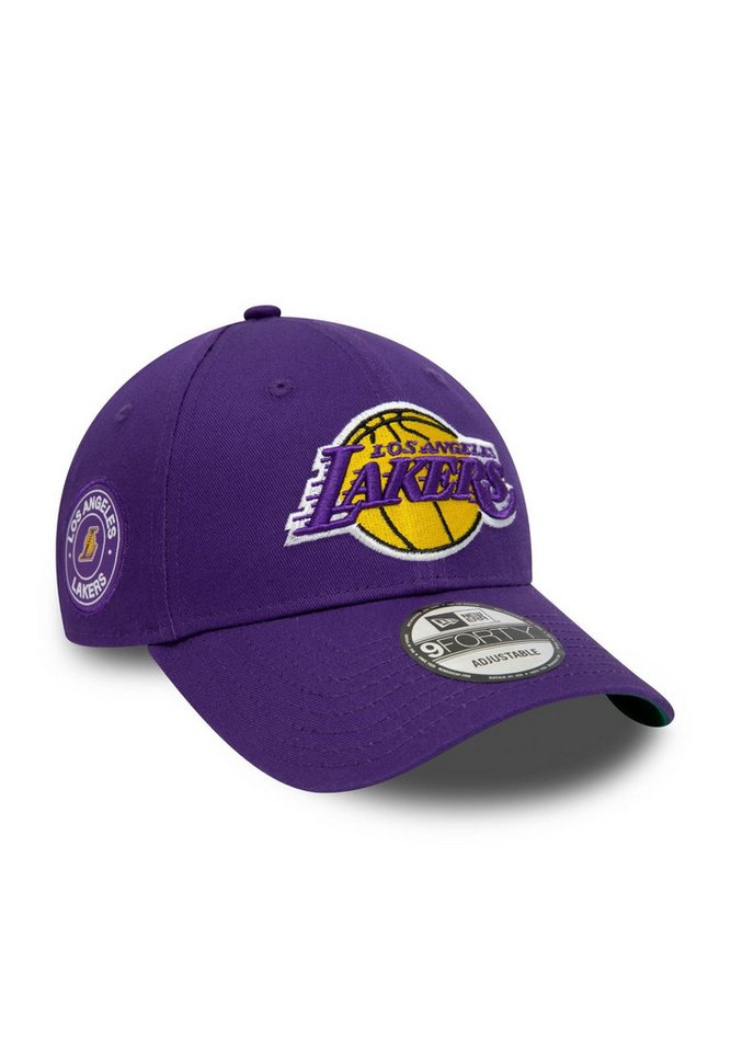 New Era Baseball Cap Los Angeles Lakers NBA Team Side Patch Purple 9Forty Adjustable Cap Ne (1-St) von New Era