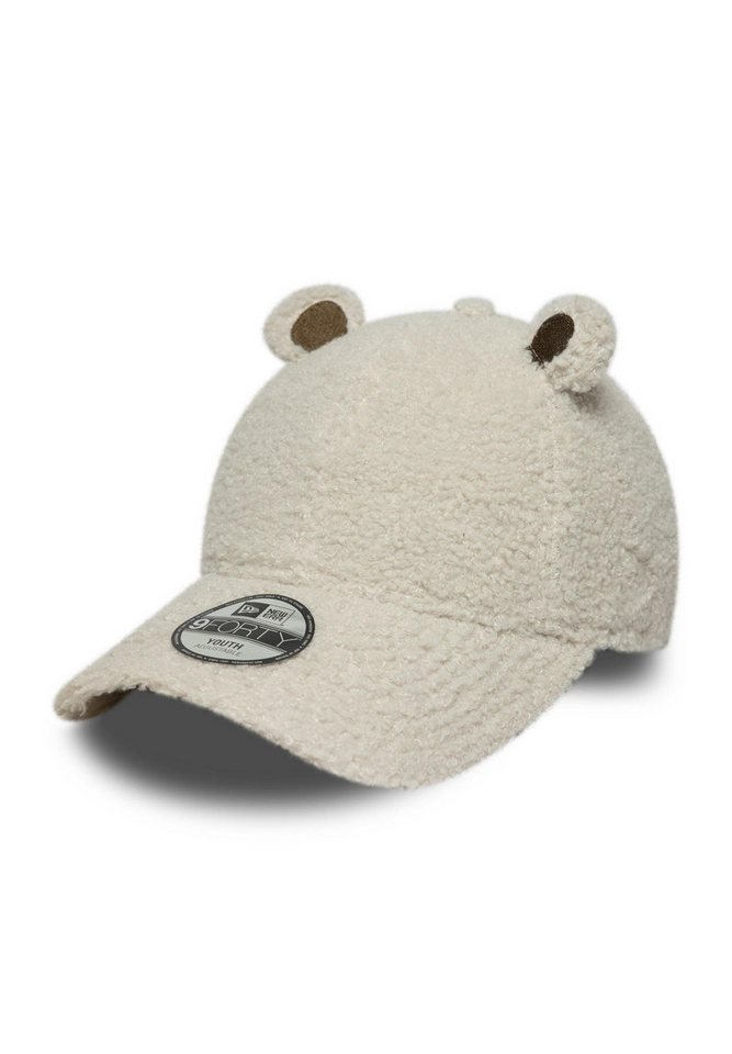 New Era Baseball Cap New Era 9Forty Winter Borg Kids Cap Teddy beige (1-St) von New Era