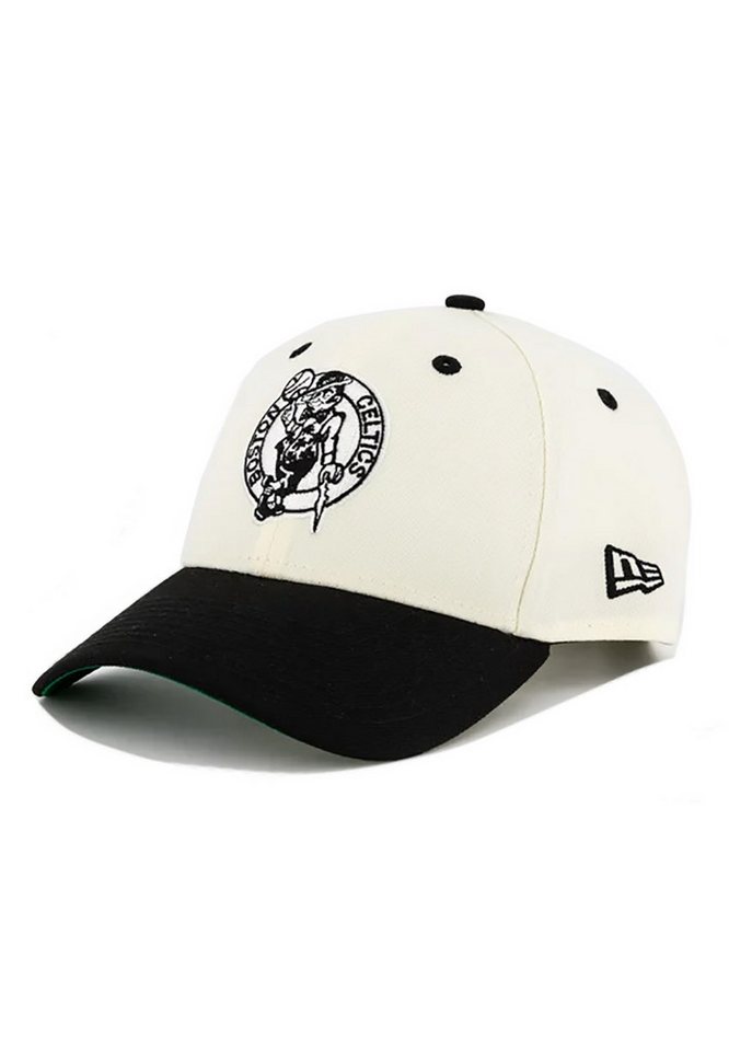New Era Baseball Cap New Era Boscel 9Forty Adjustable Cap BOSTON CELTICS Beige Schwarz von New Era