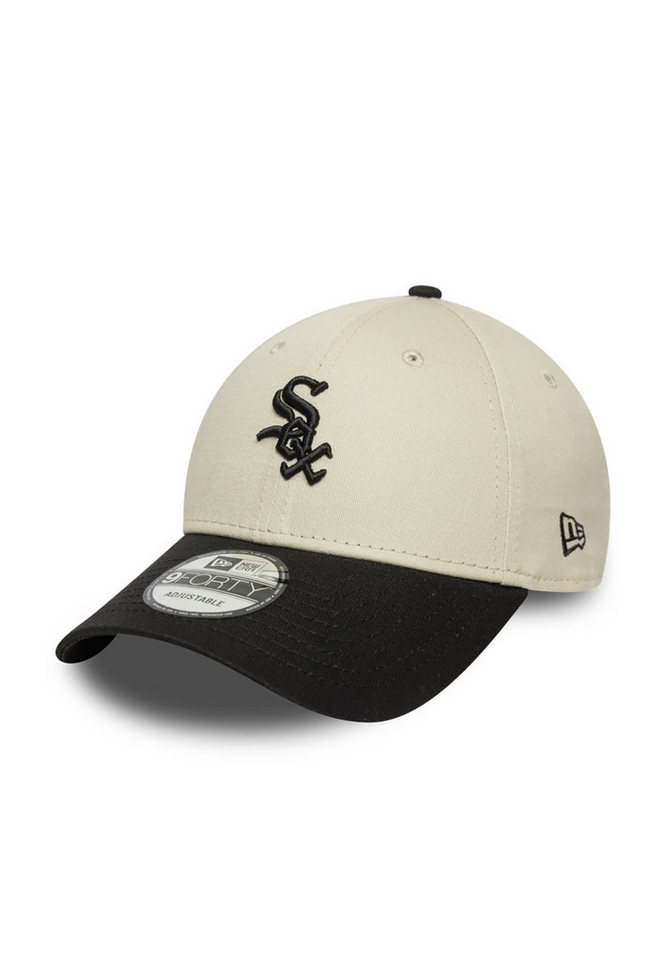 New Era Baseball Cap New Era Colour Block 9Forty Adjustable Cap CHICAGO WHITE SOX Beige von New Era