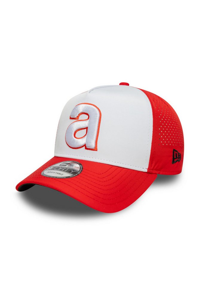 New Era Baseball Cap New Era Embroidery 9Forty Adjustable Cap APRILIA Weiß Rot von New Era