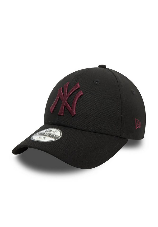 New Era Baseball Cap New Era Kinder Chyt 9Forty Adjustable Cap NY YANKEES Schwarz Lila von New Era