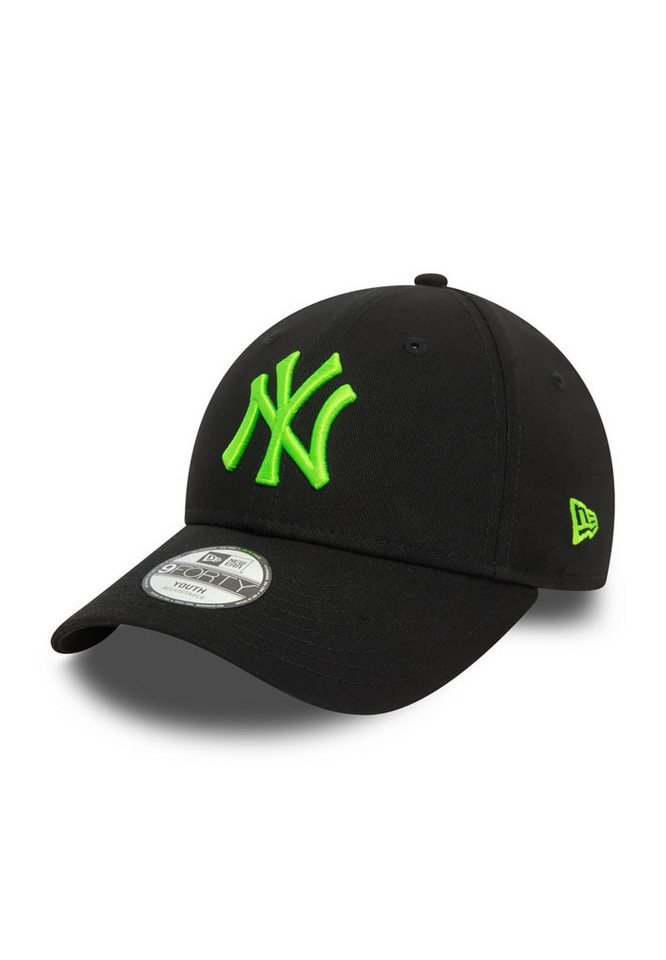 New Era Baseball Cap New Era Kinder Chyt Neon 9Forty Adjustable Cap NY YANKEES Schwarz von New Era