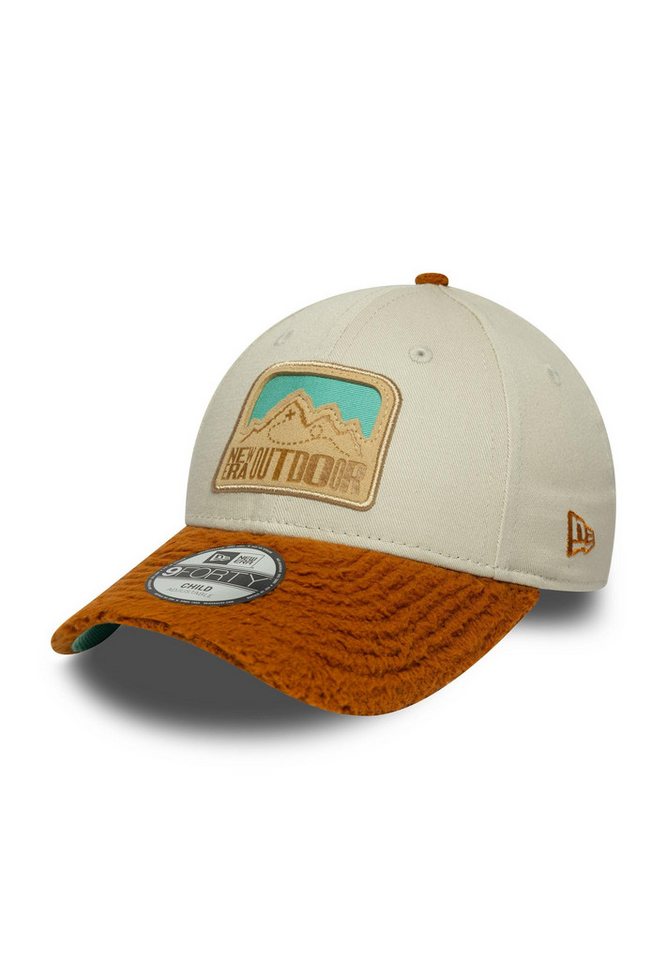 New Era Baseball Cap New Era Outdoor 9Forty Kids Cap Beige Braun Türkis (1-St) von New Era