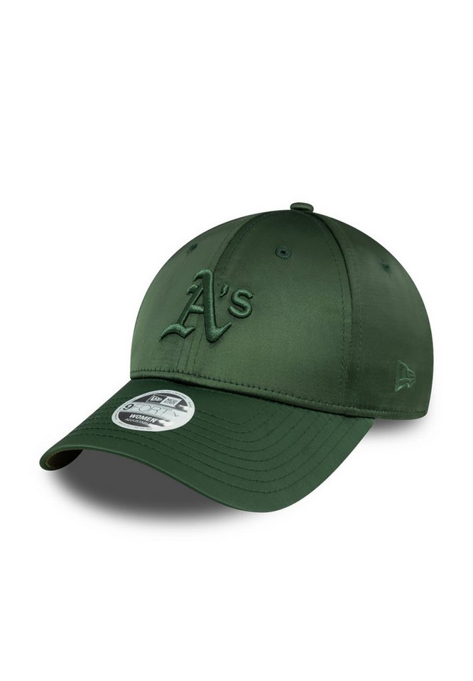New Era Baseball Cap New Era Wmns Satin 9Forty Adjustable Damen Cap OAKLAND ATHLETICS Grün von New Era