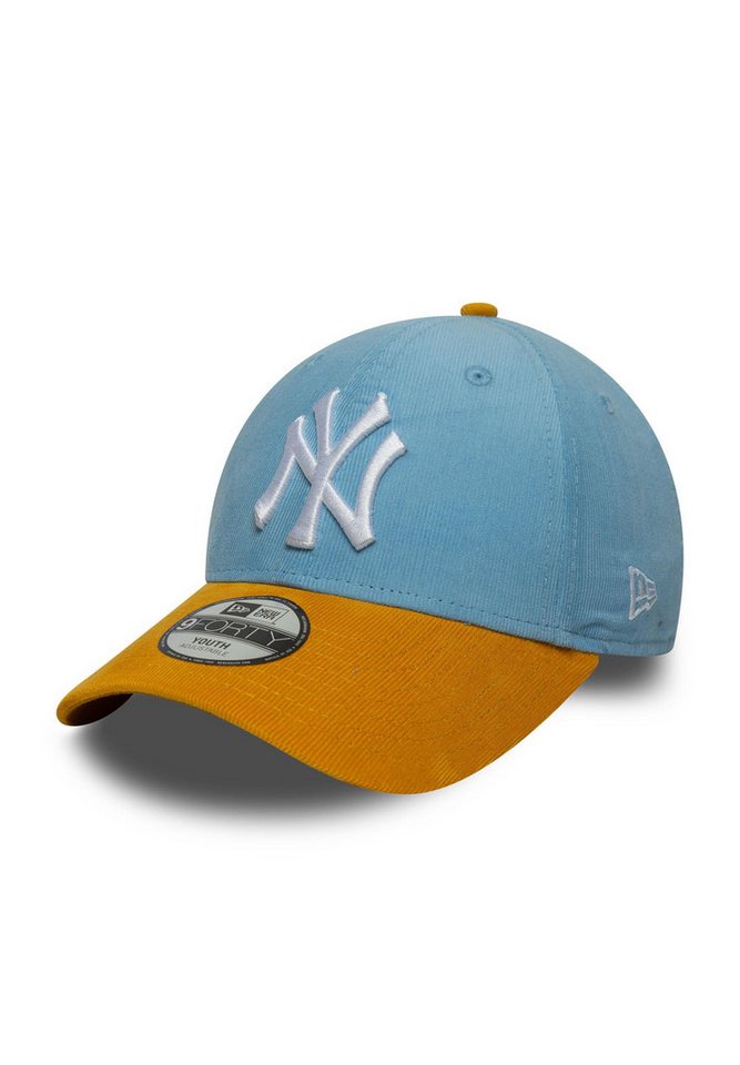 New Era Baseball Cap New York Yankees Cord 9Forty Kids Strapback Cap New Era Gelb Blau (1-St) von New Era