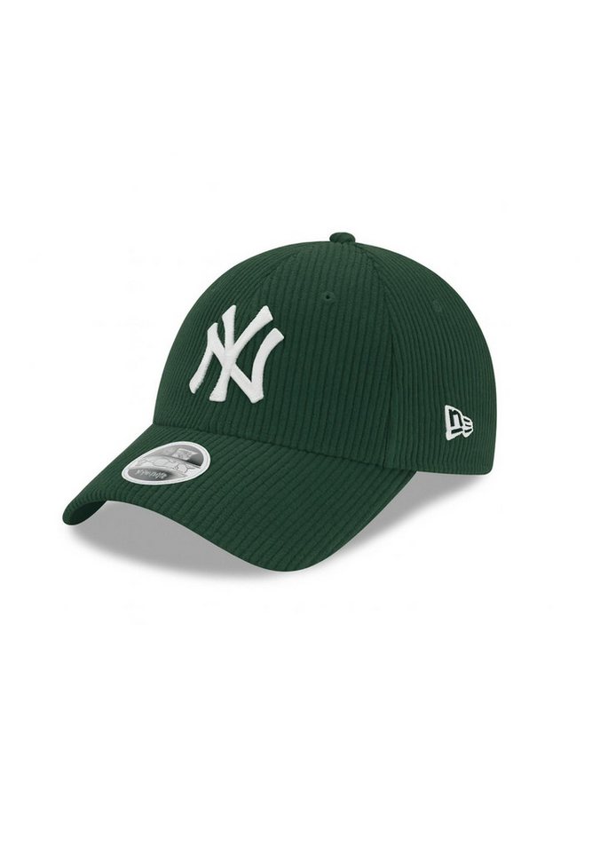 New Era Baseball Cap New York Yankees MLB Cord Dunkelgrün 9Forty Verstellbare Damen Cap New (1-St) von New Era
