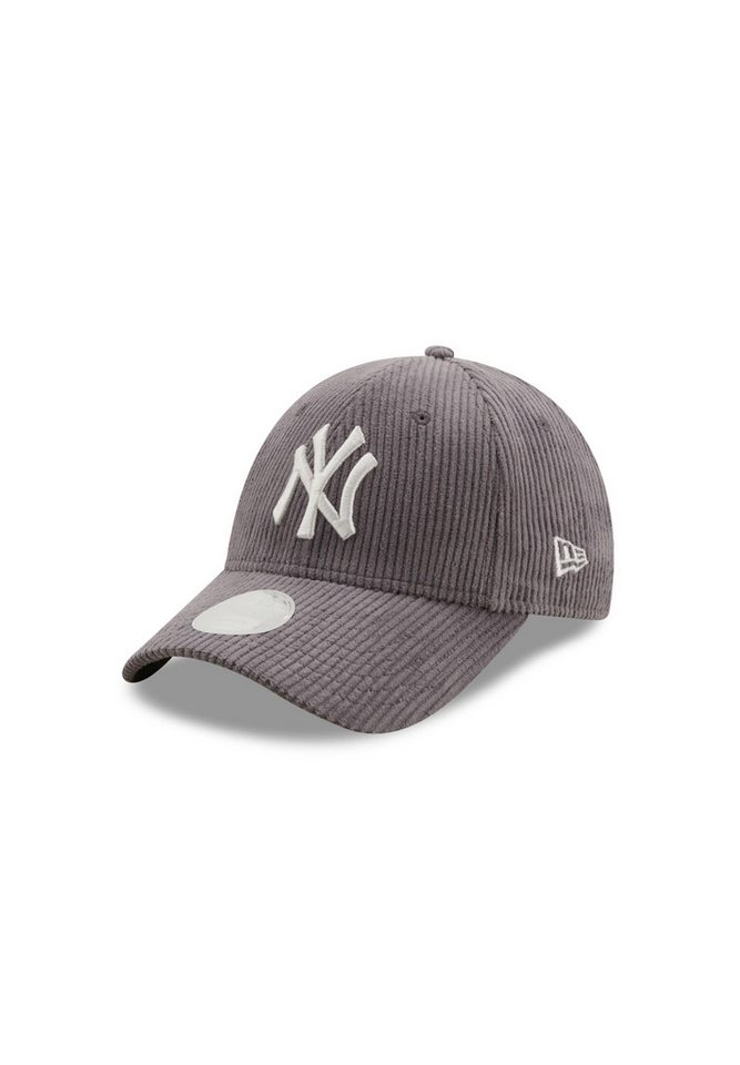 New Era Baseball Cap New York Yankees MLB Fashion Cord Grey 9Forty Adjustable Women Cap New (1-St) von New Era