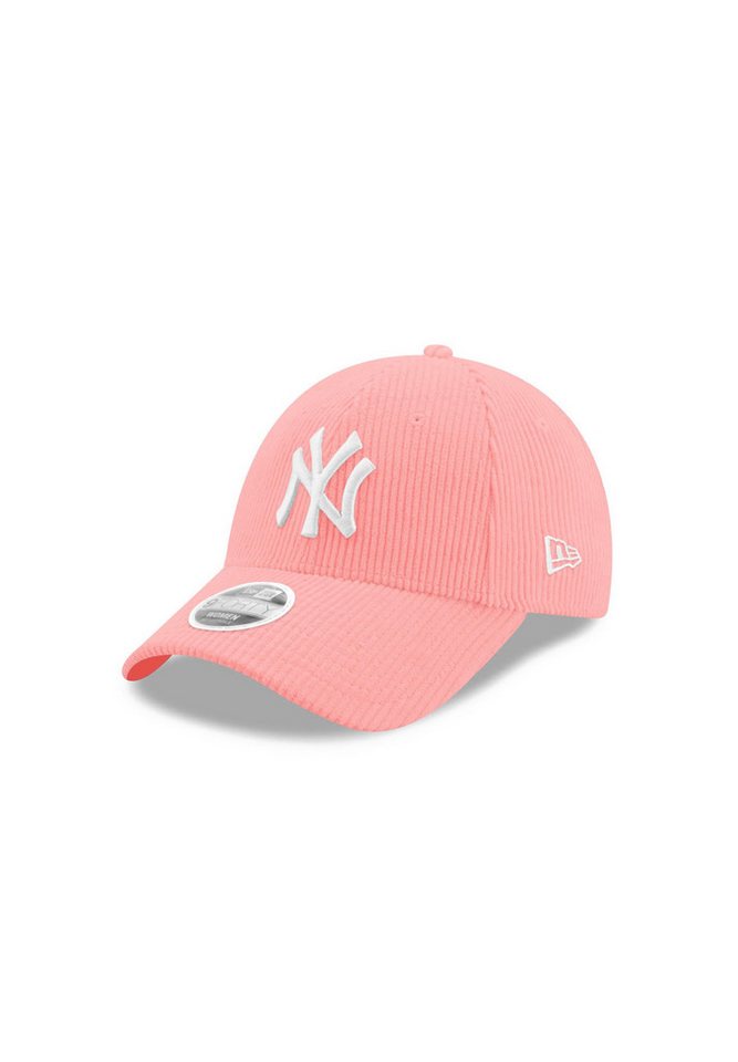 New Era Baseball Cap New York Yankees MLB Fashion Cord Pink 9Forty Adjustable Women Cap New (1-St) von New Era