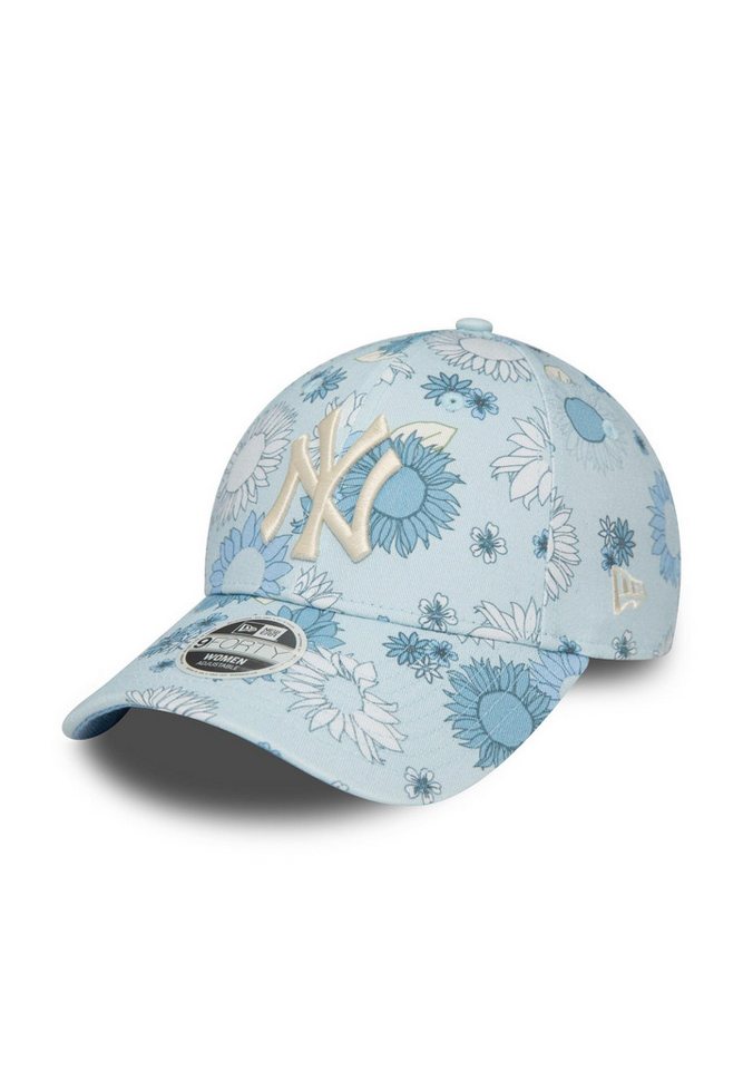New Era Baseball Cap New York Yankees MLB Floral Blau 9Forty Verstellbare Damen Cap New Era (1-St) von New Era