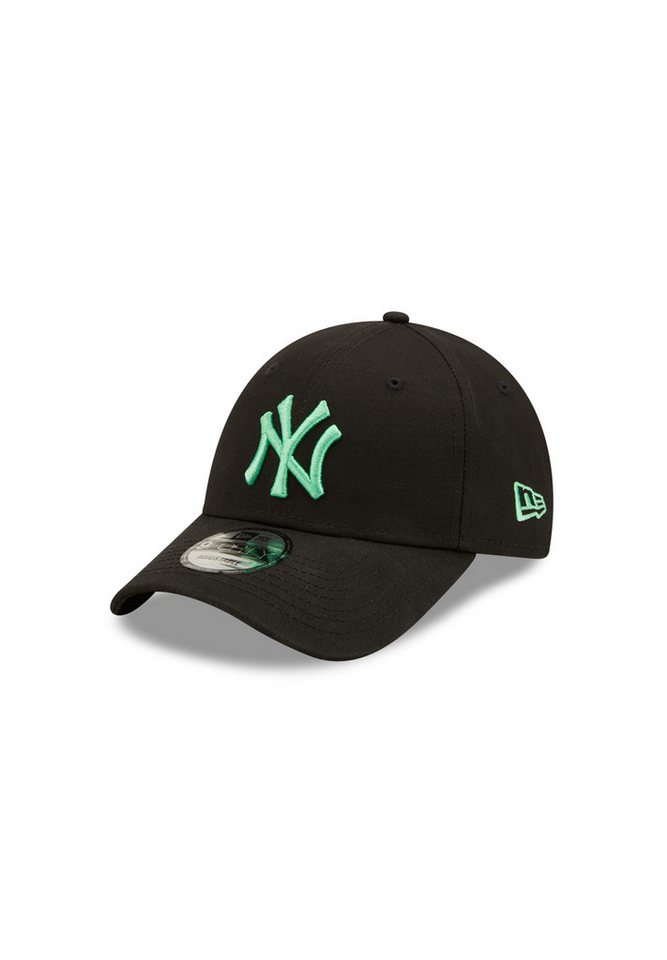 New Era Baseball Cap New York Yankees MLB League Essential Black 9Forty Adjustable Cap New (1-St) von New Era