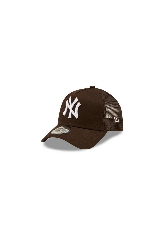 New Era Baseball Cap New York Yankees MLB League Essential Brown 9Forty Kids A-Frame Adjust (1-St) von New Era