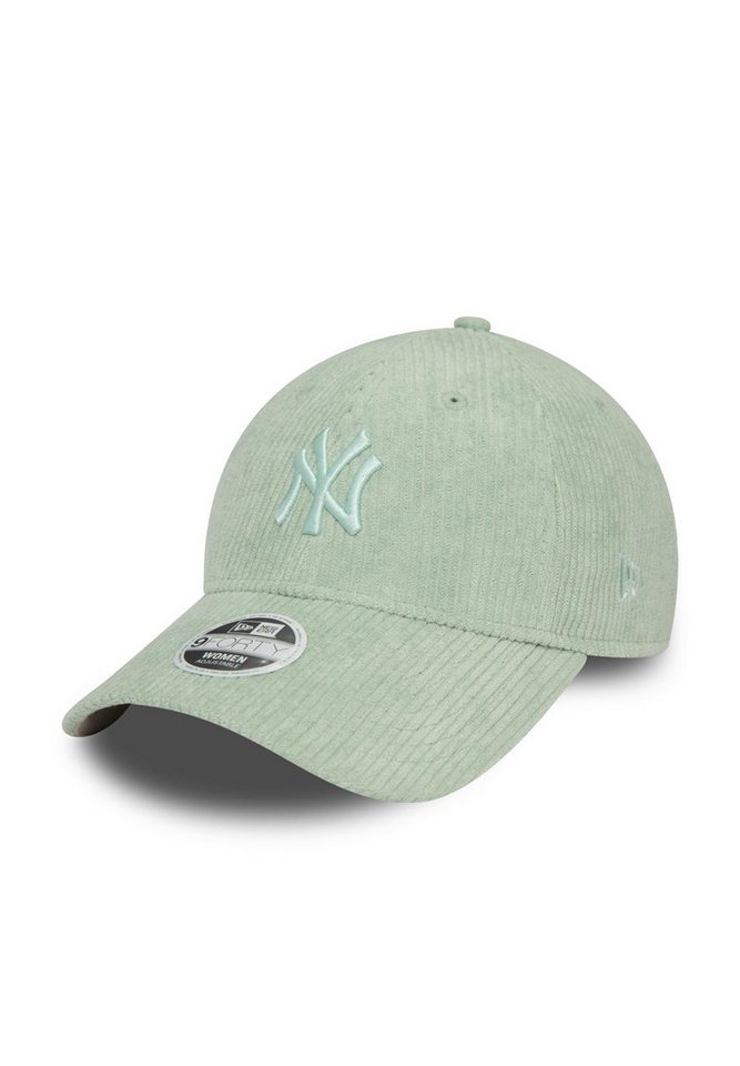 New Era Baseball Cap New York Yankees MLB Summer Cord Hellgrün 9Forty Verstellbare Damen Ca (1-St) von New Era