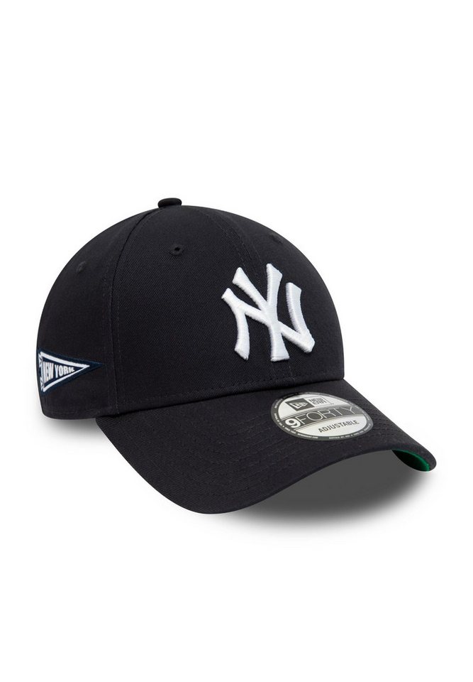 New Era Baseball Cap New York Yankees MLB Team Side Patch Navy 9Forty Adjustable Cap New Er (1-St) von New Era