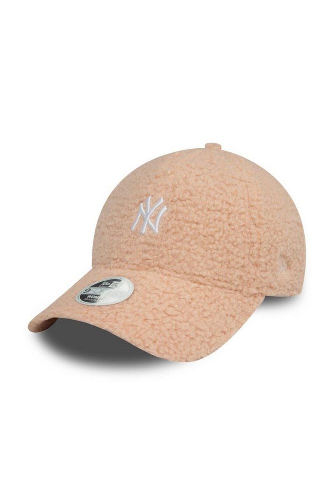 New Era Baseball Cap New York Yankees MLB Womens Borg Rosa 9Forty Verstellbare Damen Cap Ne (1-St) von New Era
