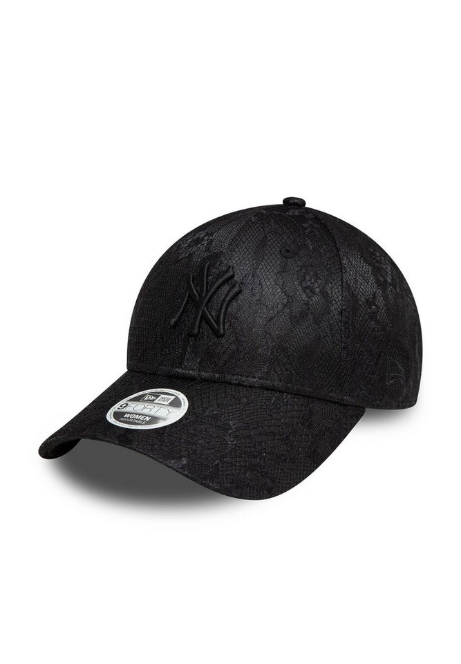New Era Baseball Cap New York Yankees MLB Womens Lace Schwarz 9Forty Verstellbare Damen Cap (1-St) von New Era