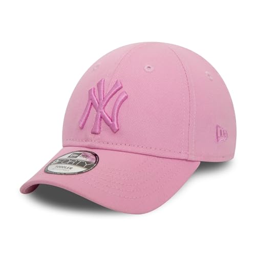 New Era Baseball Cap New York Yankees NY Logo verstellbar gebogener Schirm Kleinkind Mädchen rosa - Toddler von New Era