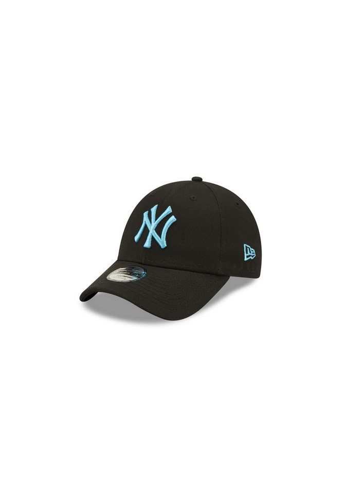 New Era Baseball Cap New York Yankees Neon Pack Black Neon Blue 9Forty Adjustable Kids Cap (1-St) von New Era
