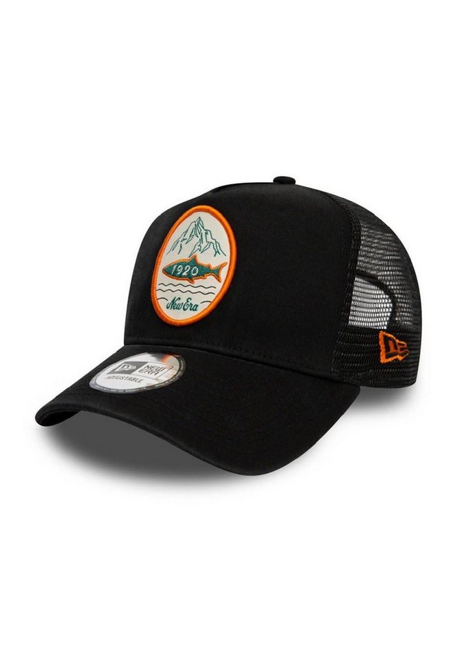New Era Baseball Cap Outdoor Patch A-Frame Adjustable Trucker Cap New Era (1-St) von New Era